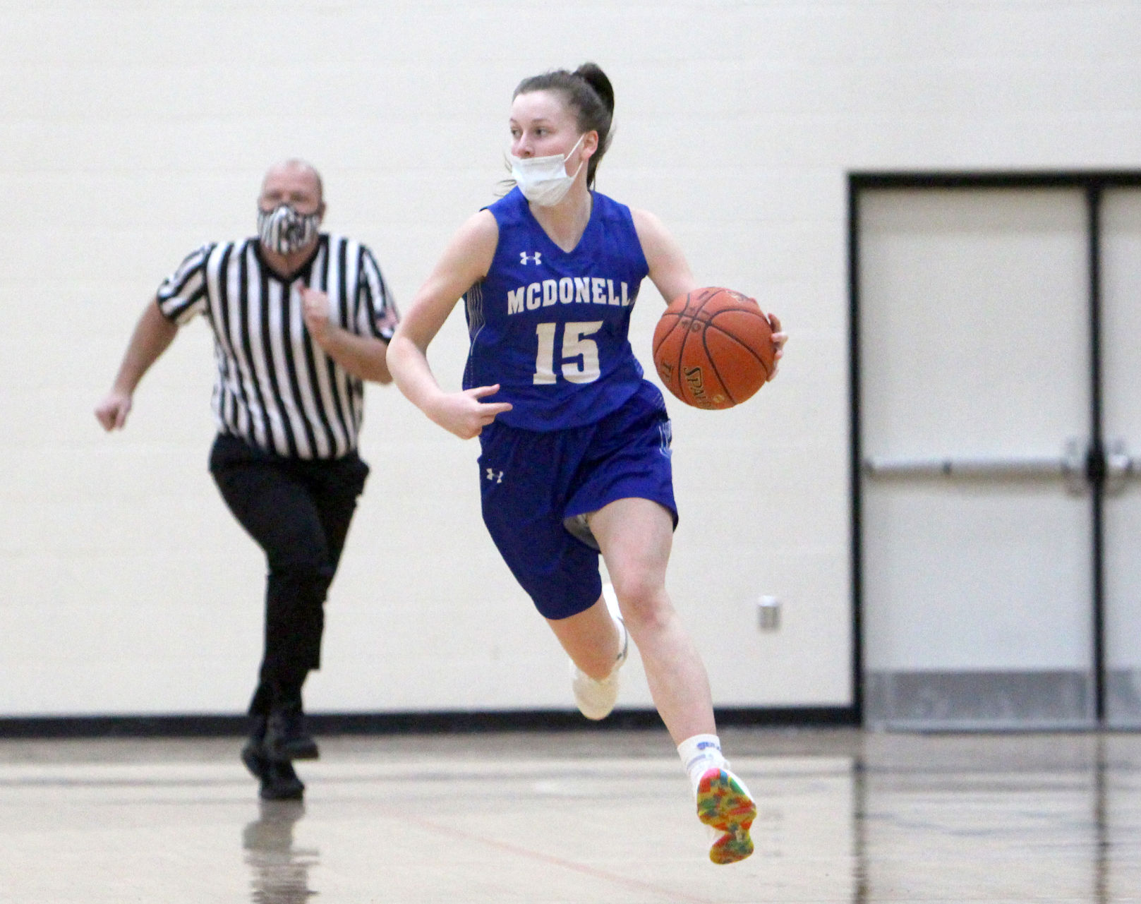 McDonell at Osseo-Fairchild girls basketball 1-11-21